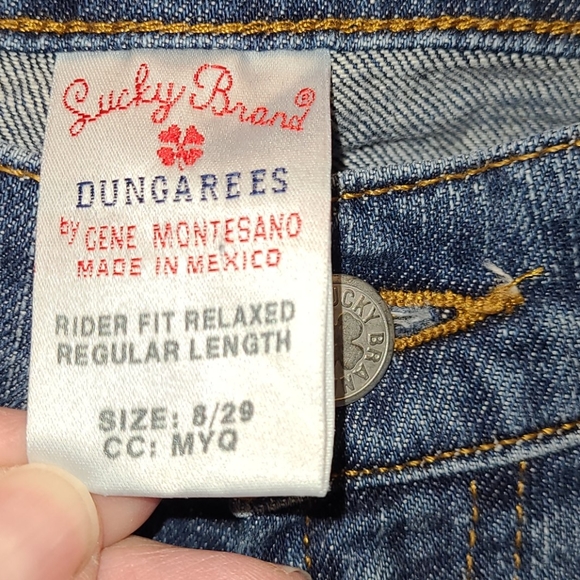 Women’s Lucky Brand Jeans 8 Blue - Picture 3 of 5